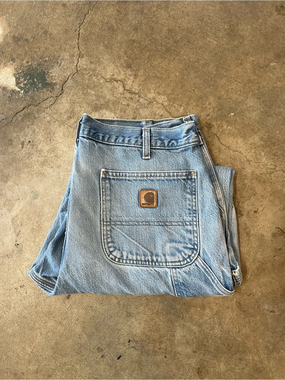 Vintage Carhartt B137 DST Carpenter Jeans